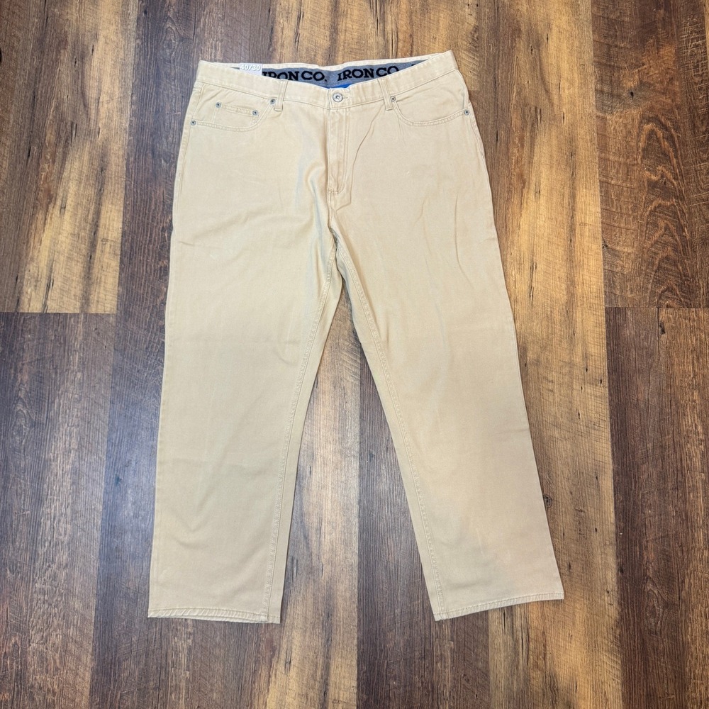 Iron Co‎ Classic Comfort Straight Leg Pants Mens 40x30 Work Pants Comfort Fit
